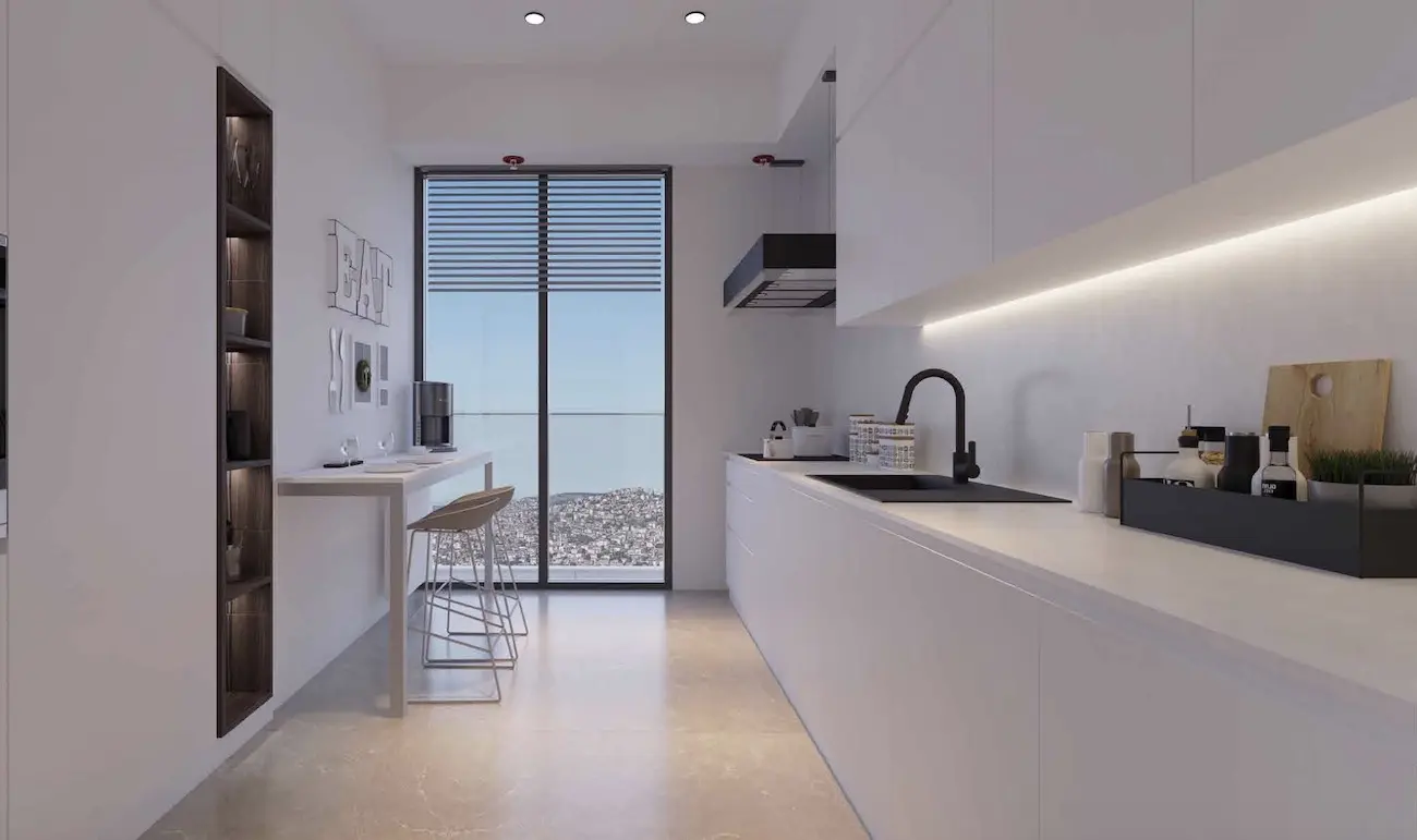 Fitted kitchen